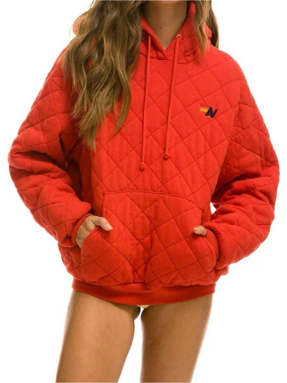 AV NWT Quilted Hoodie